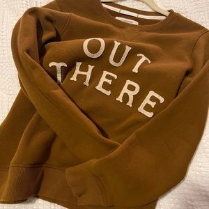 “OUT THERE” REI crew neck sweatshirt